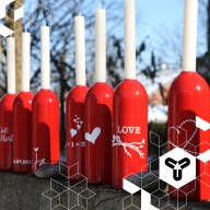 Ein weiteres Produkt hat es eben auf unsere Weihnachts-Wunschliste geschafft! Kerzenhalter/Vase "FIRE" aus recycelten Feuerlöschern! Schick, nachhaltig, ein Muss & zu Haben bei Lena Peter Industrial Design! www.lenapeter-designshop.de