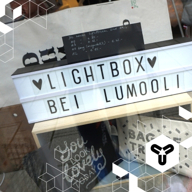 Im wunderhübschen Laden Lumooli in der Ulmer Dreikönigsgasse gibt es jetzt lightboxen XL! Wir sind verliebt! <3 https://www.facebook.com/Lumooli-340222262731364/